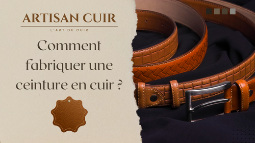 Comment fabriquer une ceinture en cuir ?