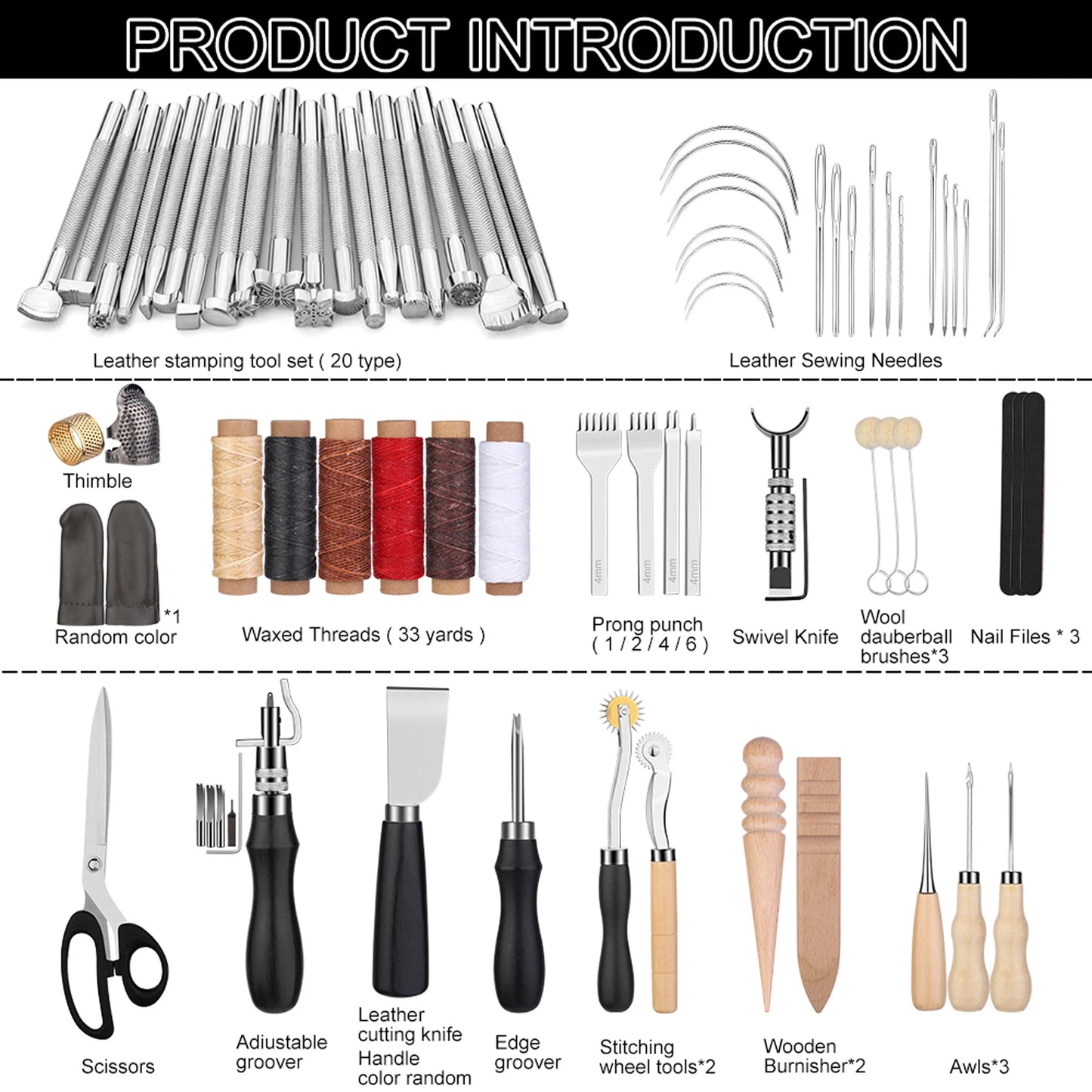 Trousse outils cuir