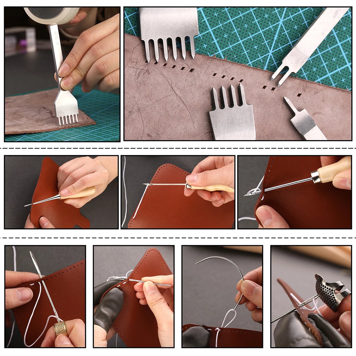 Trousse outils cuir